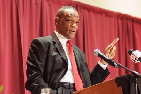 Portrait of Carey Casey, keynote speaker at the 46th Annual Louisiana Governor's Prayer Breakfast in 2010