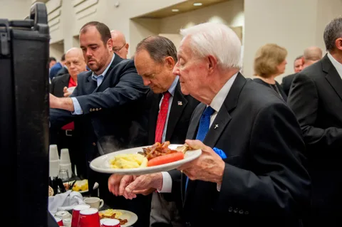 Guests at the 2015 breakfast