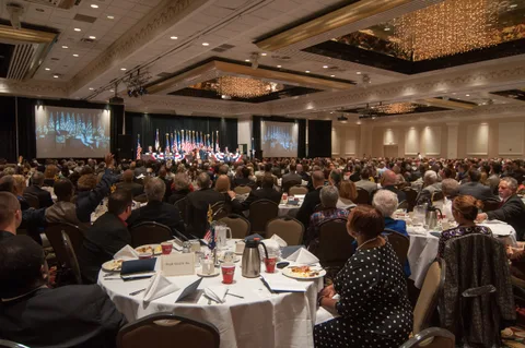 Guests at the 2015 breakfast