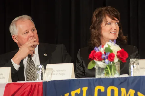 Guests at the 2015 breakfast