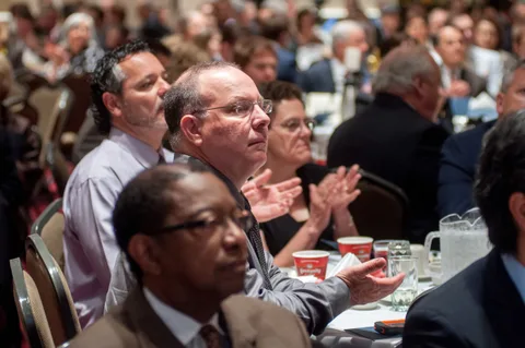 Guests at the 2015 breakfast
