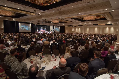 Guests at the 2015 breakfast