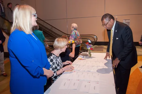 Guests at the 2016 breakfast