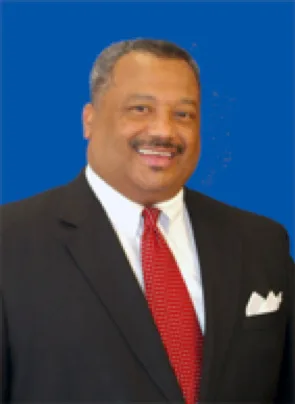 Portrait of Dr. Fred Luter, keynote speaker at the 53rd Annual Louisiana Governor's Prayer Breakfast in 2017