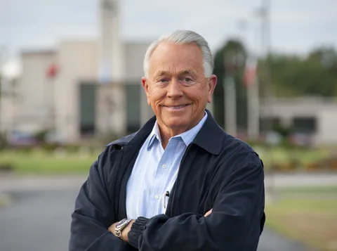 Portrait of Reese Kauffman, keynote speaker at the 54th Annual Louisiana Governor's Prayer Breakfast in 2018