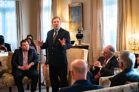 Guests at the 2019 breakfast