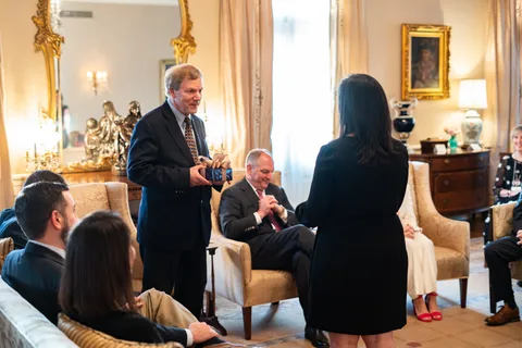 Guests at the 2019 breakfast