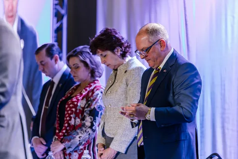 Guests at the 2020 breakfast