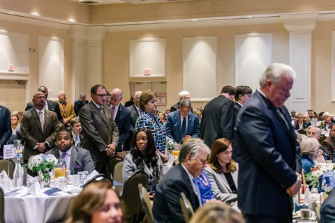 Guests at the 2020 breakfast