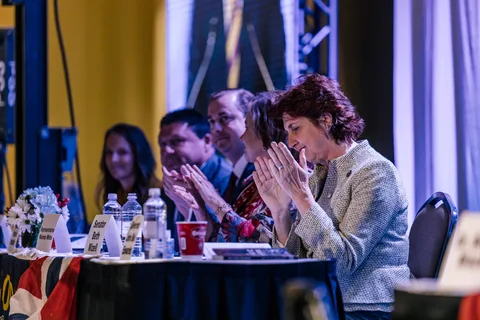 Guests at the 2020 breakfast