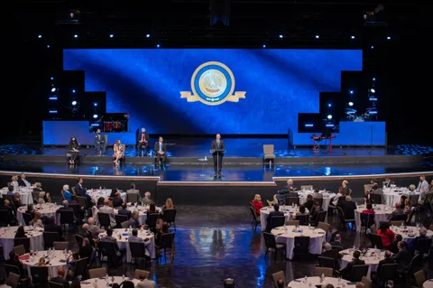 Guests at the 2021 breakfast