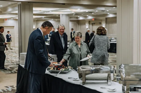 Guests at the 2022 breakfast