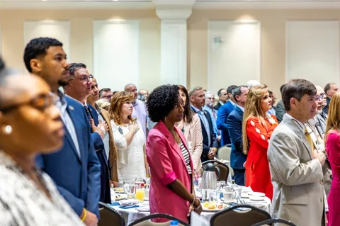 Guests at the 2023 breakfast