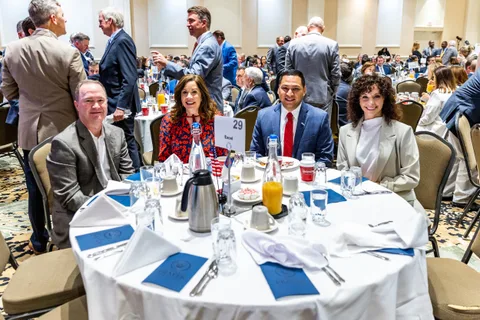 Guests at the 2023 breakfast
