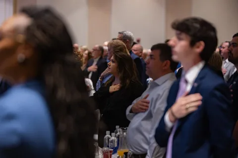 Guests at the 2025 breakfast